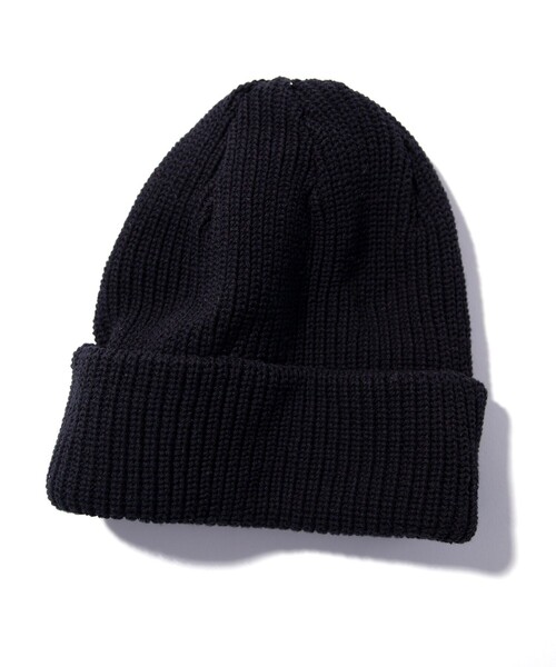 NAUTICA（ノーティカ）の「NAUTICA/ノーティカ Cotton Knit Cap “Hand Lettering”/コットンニットキャップ"ハンドレタリング"（ニットキャップ/ビーニー・メンズ・ホワイト/ブラック/ネイビー/グリーン・ﾌﾘ-）」の6枚目の写真