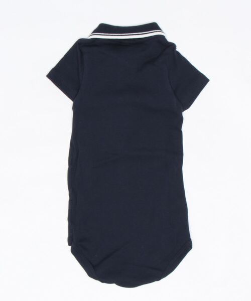 PETIT BATEAU(プチバトー)の「衿付き半袖ボディ(その他アンダーウェア/インナー・キッズ・ネイビー・6MONTH/18MONTH/12MONTH/24MONTH)」の2枚目の写真