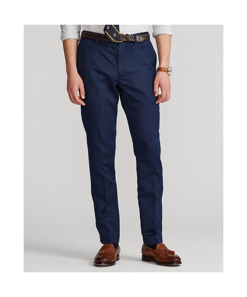 POLO RALPH LAUREN（ポロ ラルフ ローレン）の「ストレート フィット リネンブレンド パンツ（その他パンツ・メンズ・ネイビー系1・34/34/34/32/31/32/32/30/30/32/36/34/30/30/33/34/34/30/28/30/36/32/32/32/29/32）」の3枚目の写真