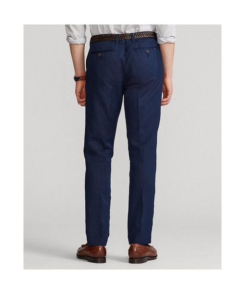 POLO RALPH LAUREN（ポロ ラルフ ローレン）の「ストレート フィット リネンブレンド パンツ（その他パンツ・メンズ・ネイビー系1・34/34/34/32/31/32/32/30/30/32/36/34/30/30/33/34/34/30/28/30/36/32/32/32/29/32）」の2枚目の写真