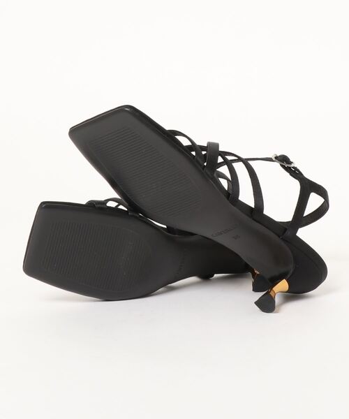 GALLARDAGALANTE ガリャルダガランテ　CAVERLEY サンダル GALLARDAGALANTE（ガリャルダガランテ）の「【CAVERLEY】サテン