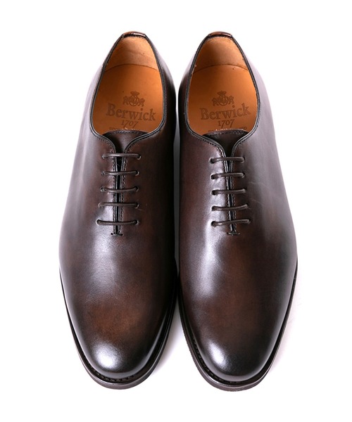 ❤美品❤Berwick バーウィック ホールカット5216 ドレスシューズ 26 Berwick1707 | ホールカット | 5216LULENV – バーウィック