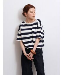 ワイドピッチボーダーショートTee