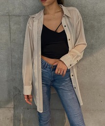 Avvenente | 【Avvenente】メッシュオーバーシャツ(シャツ/ブラウス)