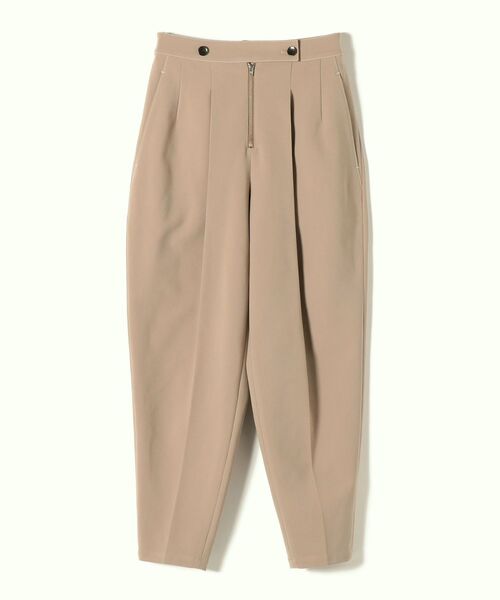 SHIPS(シップス)の「Wai+:タックボリュームテーパードパンツ◆(その他パンツ・レディース・ブラック/カーキ・SMALL/MEDIUM)」の3枚目の写真