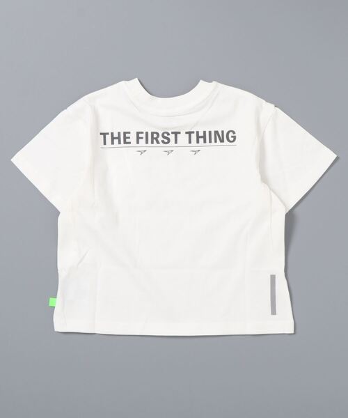 瞬足（シュンソク）の「瞬足/キッズ/アームスウィングワッペンTee/SSA3010（Tシャツ/カットソー・キッズ・ブラック/サックスブルー/オレンジ/ホワイト/ミント・L/S/M/XL）」の10枚目の写真