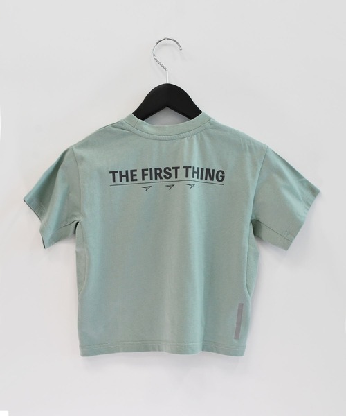 瞬足（シュンソク）の「瞬足/キッズ/アームスウィングワッペンTee/SSA3010（Tシャツ/カットソー・キッズ・ブラック/サックスブルー/オレンジ/ホワイト/ミント・L/S/M/XL）」の11枚目の写真