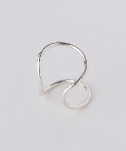 BYOKA(ビョーカ)の「<BYOKA(ビョーカ)>WILLOW SV リング(リング・レディース・シルバー・SMALL/MEDIUM)」の2枚目の写真
