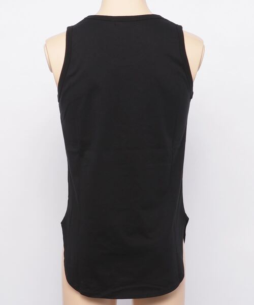 make a ray!（メイク ア レイ！）の「ラウンド ロングタンクトップ（タンクトップ・メンズ・ホワイト/ブラック・L/M/XL）」の6枚目の写真