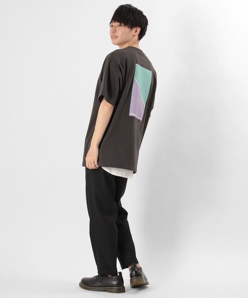 make a ray!（メイク ア レイ！）の「ラウンド ロングタンクトップ（タンクトップ・メンズ・ホワイト/ブラック・L/M/XL）」の8枚目の写真