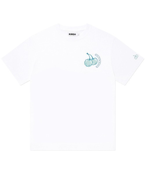 KIRSH(キルシー)の「『KIRSH/キルシー』SOFT MIDDLE CHERRY T-SHIRT KH/ソフトミドルチェリープリント半袖Tシャツ(Tシャツ/カットソー・レディース・ホワイト/ブラック・FREE)」の15枚目の写真