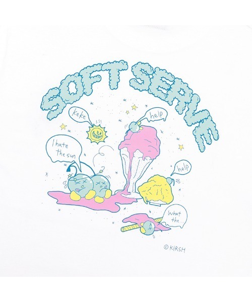 KIRSH(キルシー)の「『KIRSH/キルシー』SOFT MIDDLE CHERRY T-SHIRT KH/ソフトミドルチェリープリント半袖Tシャツ(Tシャツ/カットソー・レディース・ホワイト/ブラック・FREE)」の19枚目の写真