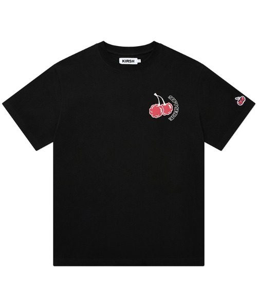 KIRSH(キルシー)の「『KIRSH/キルシー』SOFT MIDDLE CHERRY T-SHIRT KH/ソフトミドルチェリープリント半袖Tシャツ(Tシャツ/カットソー・レディース・ホワイト/ブラック・FREE)」の20枚目の写真