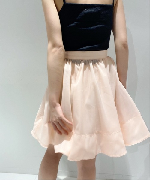 Charles Chaton(シャルルシャトン)の「チュールミニスカート(スカート・レディース・ブラック/ピンク・36/34)」の19枚目の写真