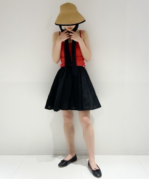 Charles Chaton(シャルルシャトン)の「チュールミニスカート(スカート・レディース・ブラック/ピンク・36/34)」の12枚目の写真