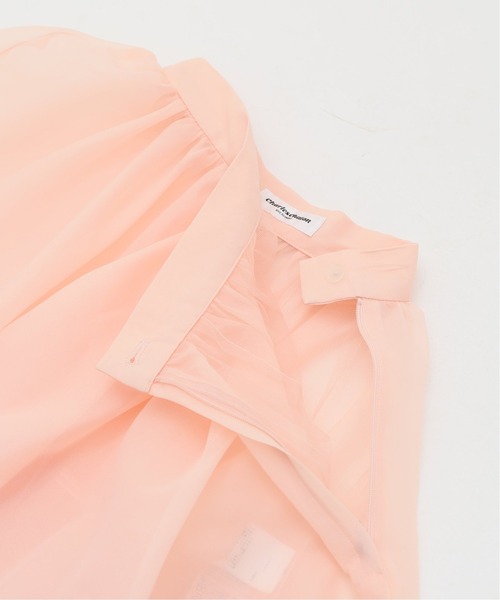 Charles Chaton(シャルルシャトン)の「チュールミニスカート(スカート・レディース・ブラック/ピンク・36/34)」の4枚目の写真