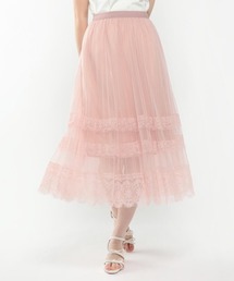 LODISPOTTO | Nobelレースプリーツチュールスカート(スカート)