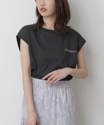 FREE'S MART | バックプリントフレンチスリーブＴシャツ(Tシャツ/カットソー)