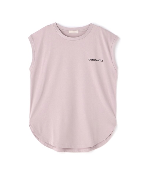 FREE'S MART（フリーズマート）の「バックプリントフレンチスリーブＴシャツ（Tシャツ/カットソー・レディース・パープル/ブラック/ホワイト・FREE）」の20枚目の写真