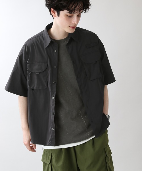 RAGEBLUE(レイジブルー)の「ナイロンストレッチ/フィッシングワークシャツ/951057(シャツ/ブラウス・メンズ・ブラック/オリーブ/イエロー・FREE)」の10枚目の写真