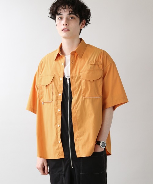 RAGEBLUE(レイジブルー)の「ナイロンストレッチ/フィッシングワークシャツ/951057(シャツ/ブラウス・メンズ・ブラック/オリーブ/イエロー・FREE)」の14枚目の写真