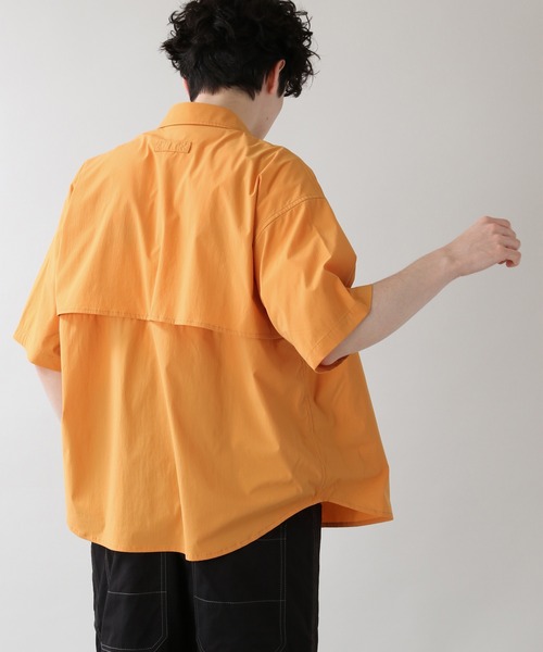 RAGEBLUE(レイジブルー)の「ナイロンストレッチ/フィッシングワークシャツ/951057(シャツ/ブラウス・メンズ・ブラック/オリーブ/イエロー・FREE)」の4枚目の写真