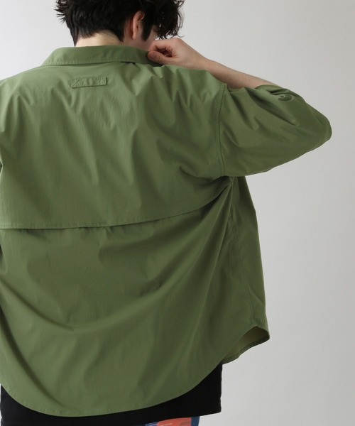 RAGEBLUE(レイジブルー)の「ナイロンストレッチ/フィッシングワークシャツ/951057(シャツ/ブラウス・メンズ・ブラック/オリーブ/イエロー・FREE)」の5枚目の写真