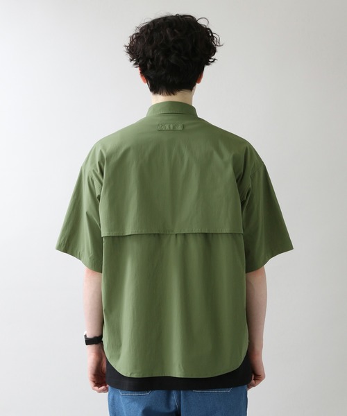 RAGEBLUE(レイジブルー)の「ナイロンストレッチ/フィッシングワークシャツ/951057(シャツ/ブラウス・メンズ・ブラック/オリーブ/イエロー・FREE)」の8枚目の写真