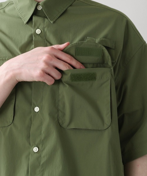 RAGEBLUE(レイジブルー)の「ナイロンストレッチ/フィッシングワークシャツ/951057(シャツ/ブラウス・メンズ・ブラック/オリーブ/イエロー・FREE)」の16枚目の写真