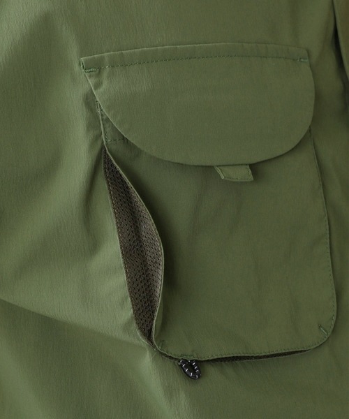 RAGEBLUE(レイジブルー)の「ナイロンストレッチ/フィッシングワークシャツ/951057(シャツ/ブラウス・メンズ・ブラック/オリーブ/イエロー・FREE)」の6枚目の写真