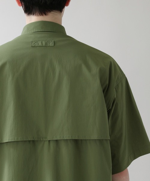 RAGEBLUE(レイジブルー)の「ナイロンストレッチ/フィッシングワークシャツ/951057(シャツ/ブラウス・メンズ・ブラック/オリーブ/イエロー・FREE)」の9枚目の写真