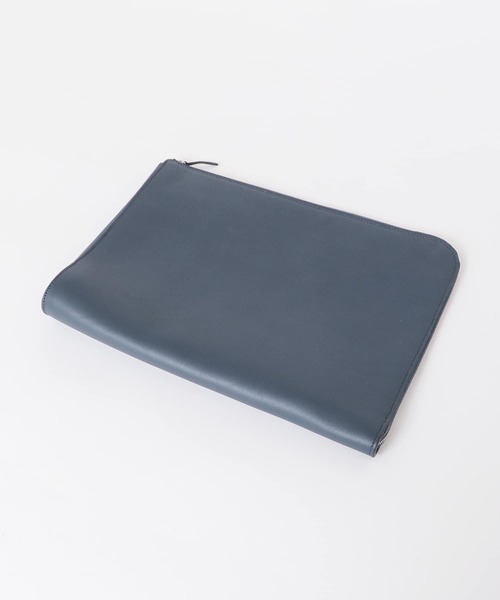 URBAN RESEARCH ROSSO MEN（アーバンリサーチロッソメン）の「laperruque　13ZIPPED POUCH（クラッチバッグ・メンズ・グレー/ブルー/バーガンディー・FREE）」の8枚目の写真