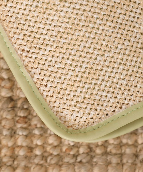 Bab（バブ）の「配色カラーショルダーバッグ（ショルダーバッグ・レディース・イエロー/ホワイト/ライトグリーン・ONESIZE）」の9枚目の写真