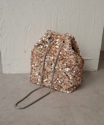 【CURIBISCUI】スパンコール 2WAY ショルダーバッグ