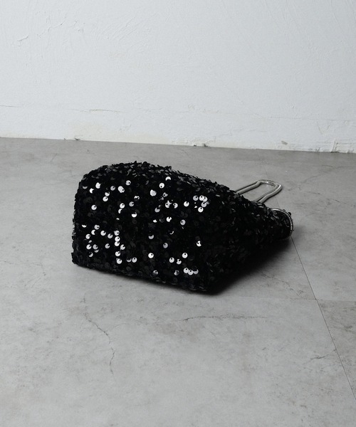 CURI BISCUI(キュリ ビスキュイ)の「【CURIBISCUI】スパンコール 2WAY ショルダーバッグ(ショルダーバッグ・レディース・ブルー/ブラック/シルバー/ブラウン/ベージュ・FREE)」の13枚目の写真