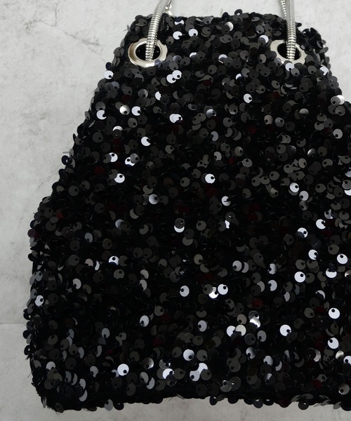 CURI BISCUI(キュリ ビスキュイ)の「【CURIBISCUI】スパンコール 2WAY ショルダーバッグ(ショルダーバッグ・レディース・ブルー/ブラック/シルバー/ブラウン/ベージュ・FREE)」の17枚目の写真