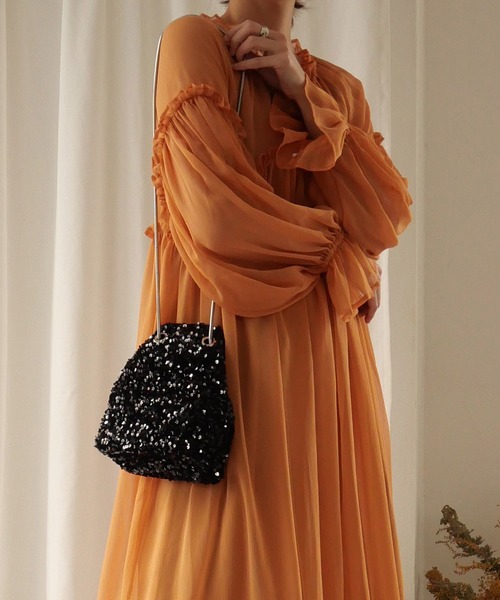 CURI BISCUI(キュリ ビスキュイ)の「【CURIBISCUI】スパンコール 2WAY ショルダーバッグ(ショルダーバッグ・レディース・ブルー/ブラック/シルバー/ブラウン/ベージュ・FREE)」の20枚目の写真