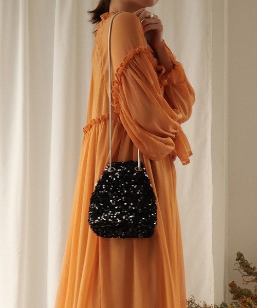 CURI BISCUI(キュリ ビスキュイ)の「【CURIBISCUI】スパンコール 2WAY ショルダーバッグ(ショルダーバッグ・レディース・ブルー/ブラック/シルバー/ブラウン/ベージュ・FREE)」の21枚目の写真