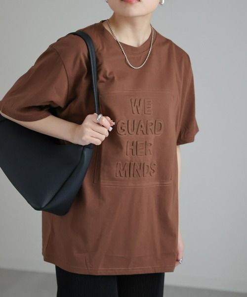 セール】エンボスロゴTシャツ（Tシャツ/カットソー）｜LUGIVA