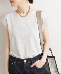 IENA | 麻ノースリーブプルオーバー◆(Tシャツ/カットソー)