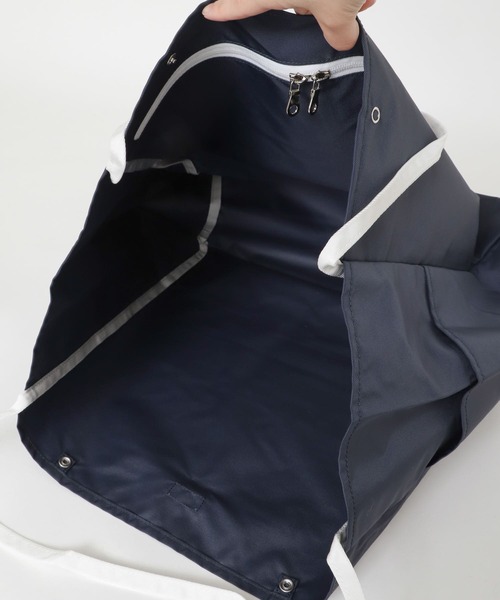 URBAN RESEARCH DOORS（アーバンリサーチドアーズ）の「【別注】STANDARD SUPPLY×DOORS　TOTE L（トートバッグ・レディース・ネイビー/ボルドー/ベージュ・LARGE）」の7枚目の写真