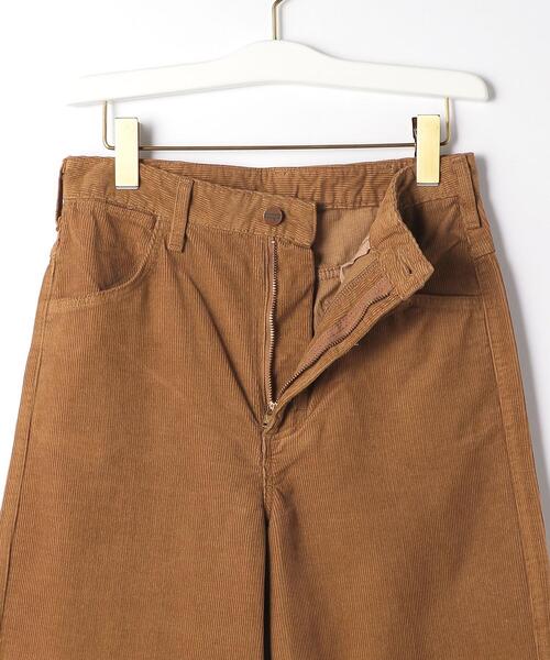 Wrangler（ラングラー）の「【別注】＜Wrangler(ラングラー)＞ コーデュロイ ワイド パンツ（その他パンツ・レディース・ベージュ/ブラウン・S/M）」の22枚目の写真