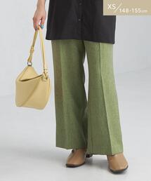 green label relaxing（グリーンレーベルリラクシング）の「【WEB限定】［XS/H148-155㎝］ミックス ツイード フレア パンツ（その他パンツ）」