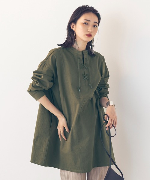 khakito（カーキト）の「綿100% ドイツ軍 レースアップミリタリー 