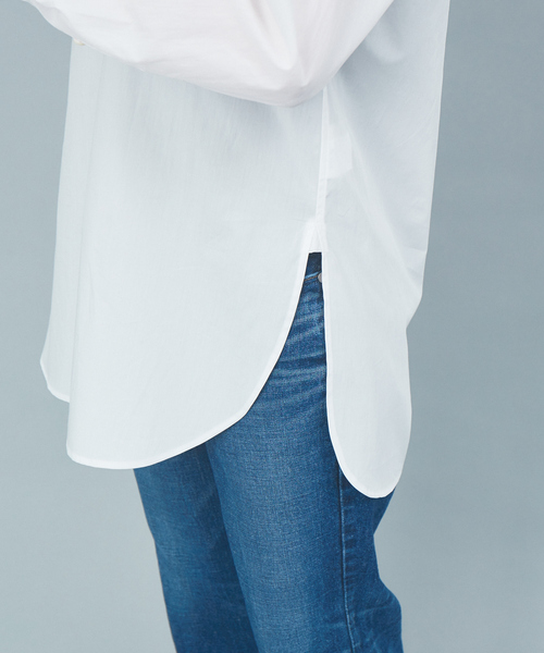 Rouge vif（ルージュヴィフ）の「タイトシャツ（シャツ/ブラウス・レディース・ホワイト/ブルー系その他・フリー）」の14枚目の写真