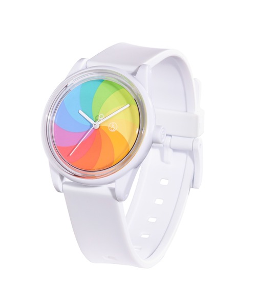 Q&Q SmileSolar(キューアンドキュースマイルソーラー)の「Q&Q SmileSolar BY groovisions(アナログ腕時計・レディース・レインボー/ブラック系その他/グレー系その他・FREE)」の13枚目の写真