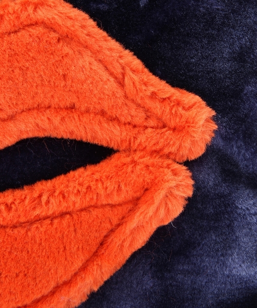 Another Edition（アナザーエディション）の「CASSELINIリップクラッチ/ CASSELINI LIP CLT（クラッチバッグ・レディース・ベージュ/ネイビー・フリー）」の3枚目の写真