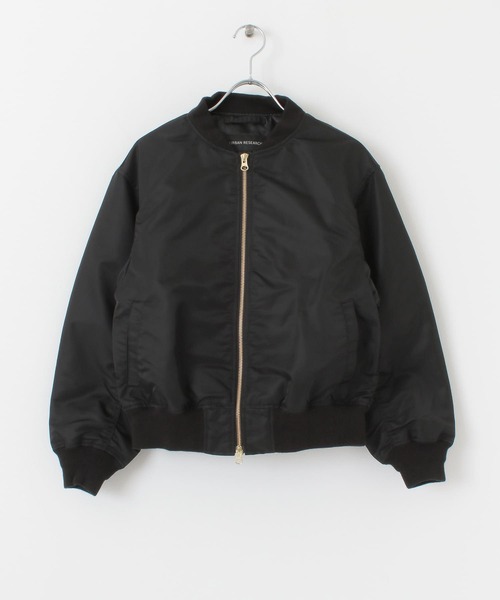 URBAN RESEARCH（アーバンリサーチ）の「機能中綿MA-1(高機能中綿素材使用)（ブルゾン・レディース・ブラック/カーキ・FREE）」の9枚目の写真