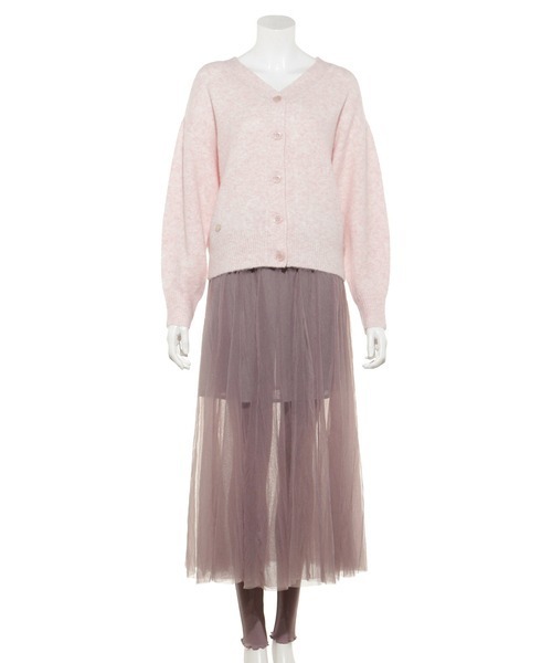 SNIDEL HOME カラーカーディガン SNIDEL HOME（スナイデルホーム）の「カラーカーディガン