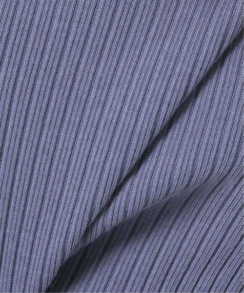 SLOBE IENA（スローブイエナ）の「テレコスクエアネックタンクトップ【手洗い可能】◆（タンクトップ・レディース・ブルー/ブラック系その他/ベージュ・FREE）」の6枚目の写真